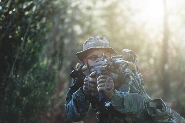 Photo airsoft military game