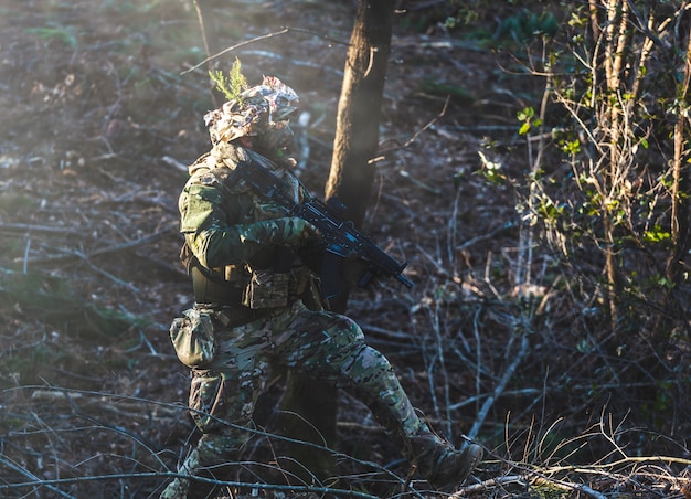 Photo airsoft military game