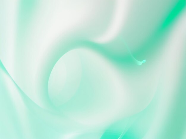 An airy dance of mint green and seafoam blue abstract