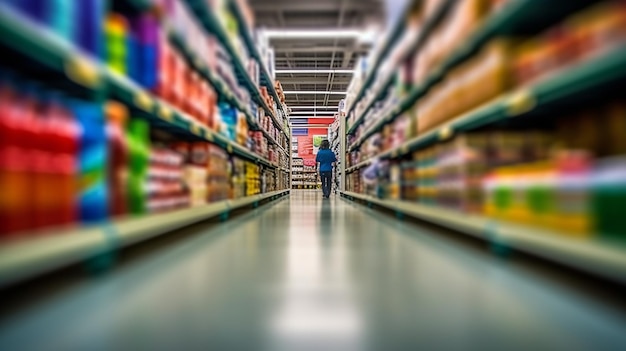 Aisle blur