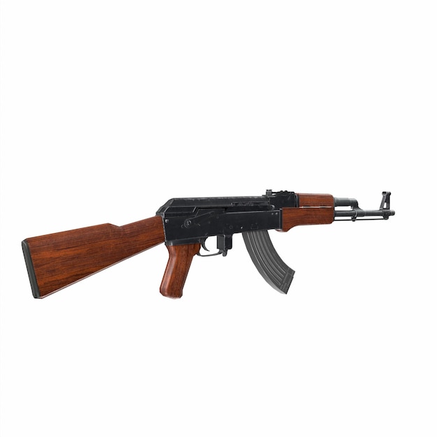 Ak 47 Rifle 3d Modelling