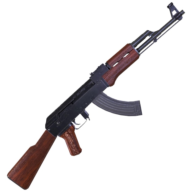 Ak47 3d modelling