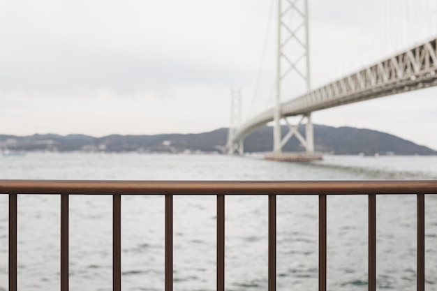 Мост Акаши Кайкё, вид на океан, мир, спокойствие, тихое место, пейзаж для природы, винтажный городской фон путешествия