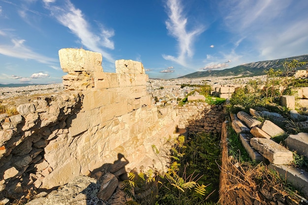 Akropolis van Athene in Griekenland