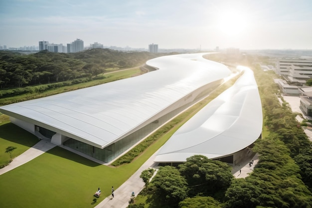 アゼルバイジャン ハイダール・アリエフ・センター (Heydar Aliyev Center) はアゼルバイザンで建設されている