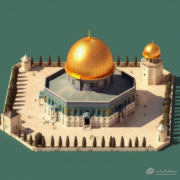 Al-Aqsa-moskee in de Palestijnse gebieden