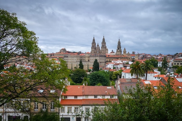 Alameda 공원 및 도시 전망 Santiago de Compostela Galicia Spain