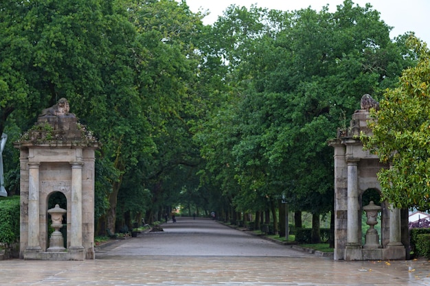 Alameda Park in Santiago de Compostela