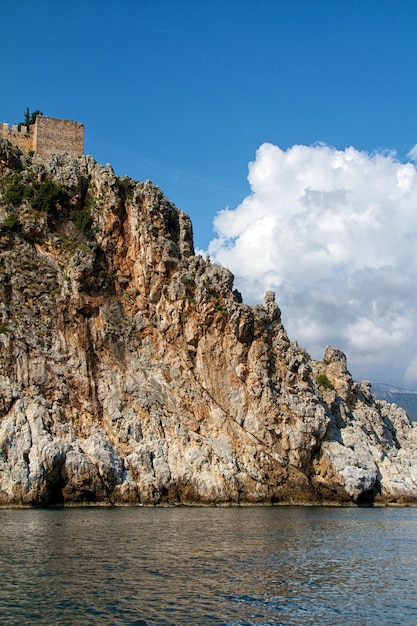 Alanya castle view