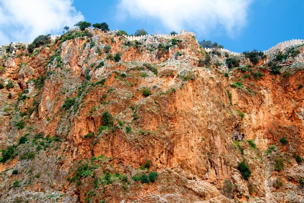 Alanya castle view