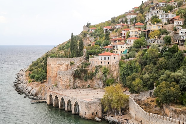 Alanya Town in Antalya Turkey