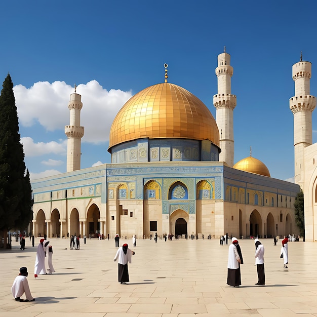 alAqsa mosque ai generated