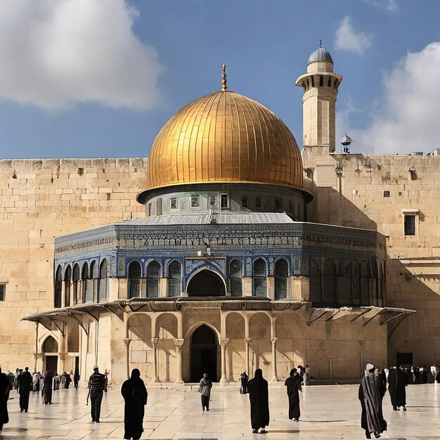 The AlAqsa Mosque is in the Old City of Jerusalem