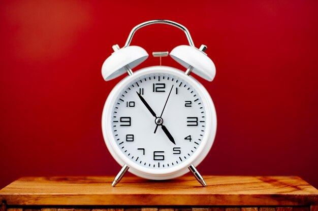 Alarm clock modern clock work with time appointments punctuality rules of time stationary clock hands The importance of time and lifestyle