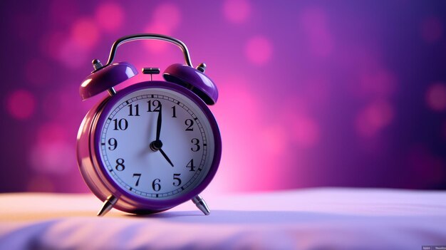 Alarm clock purple uhd wallpaper