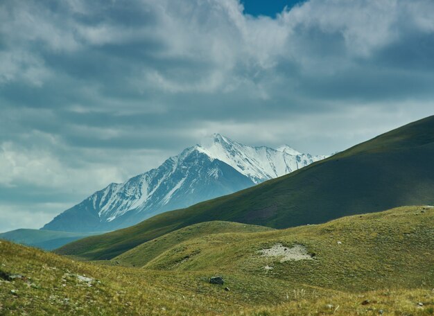 Alay Valley of Osh Region, Kirgizië, Pamir-gebergte in Kirgizië