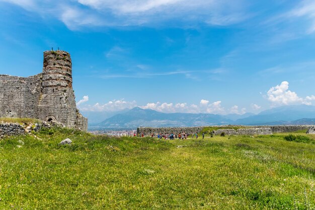 ALBANIA tourists like to visit the fortress of Rozafa in the summer