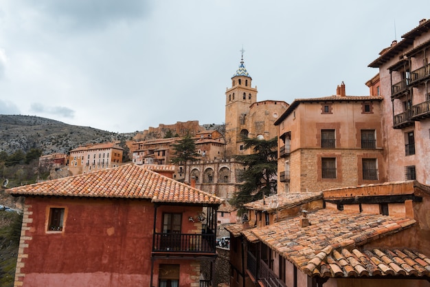 Albarracin een klein middeleeuws stadje in Teruel, Spanje