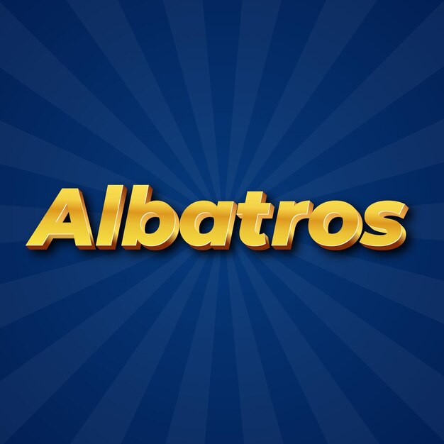 Albatros Text effect Gold JPG attractive background card photo confetti