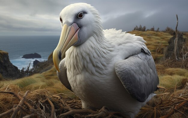 Photo albatross bird