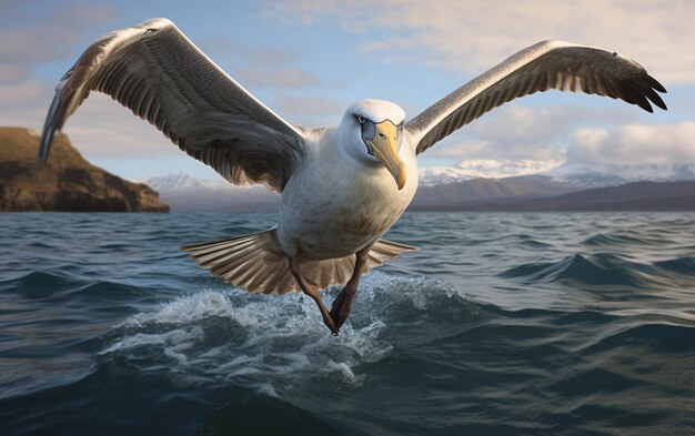 Photo albatross bird