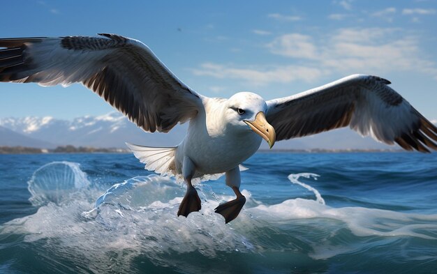 Photo albatross bird