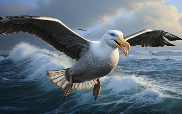 Photo albatross bird