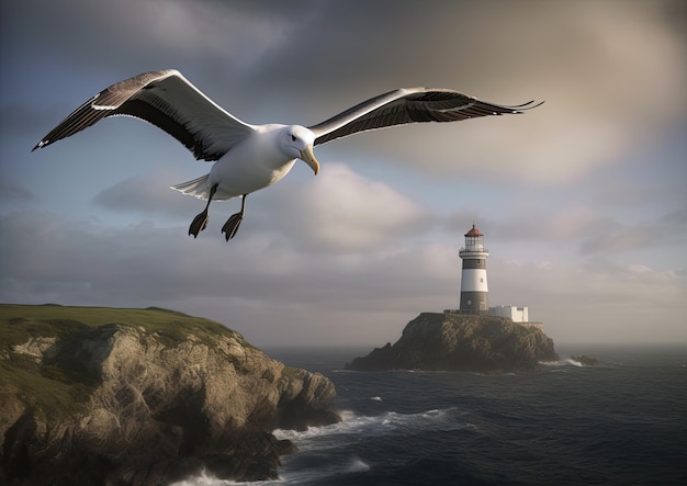 Albatrossen zeer grote vogel Procellariiform