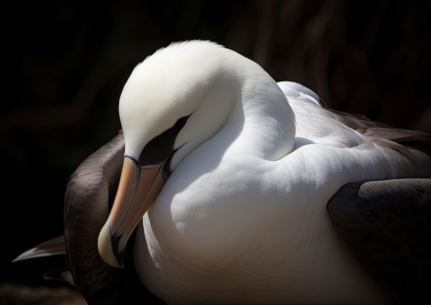 Photo albatrosses very large bird procellariiform
