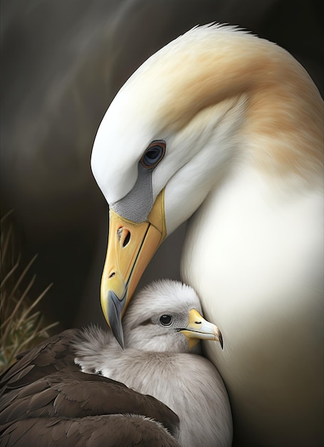 Альбатросы очень крупная птица Procellariiform
