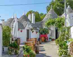 Photo alberobello in italy