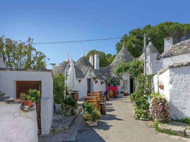 Photo alberobello in italy