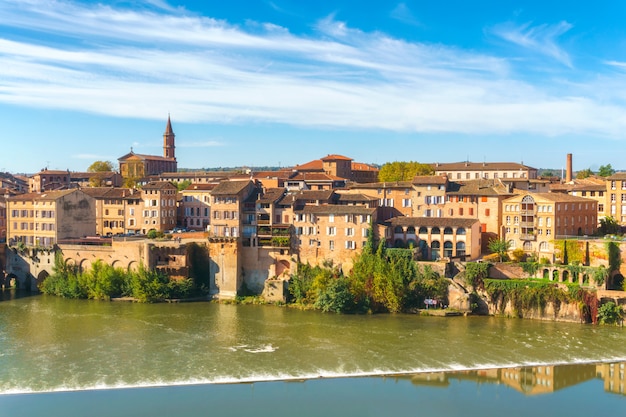 Albi in Southwestern France. Albi is a world heritage UNESCO site.
