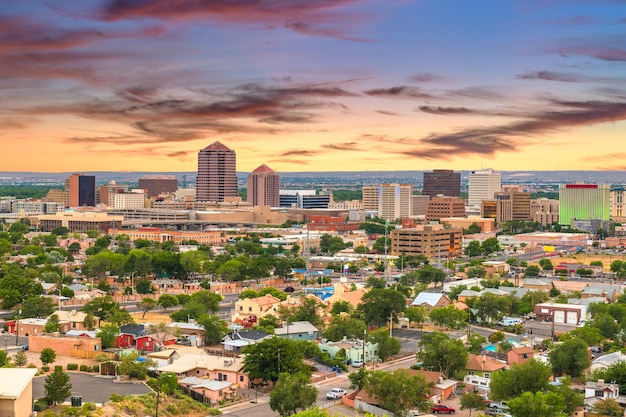 写真 アルバカーキ ニュー メキシコ米国都市景観