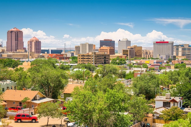 アルバカーキ ニュー メキシコ米国都市景観