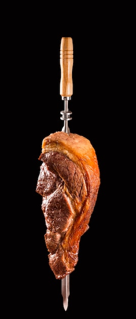 A Brazilian Traditional Barbecue - Fraldinha No Espeto Stock Image - Image  of churrasco, delicious: 186748487