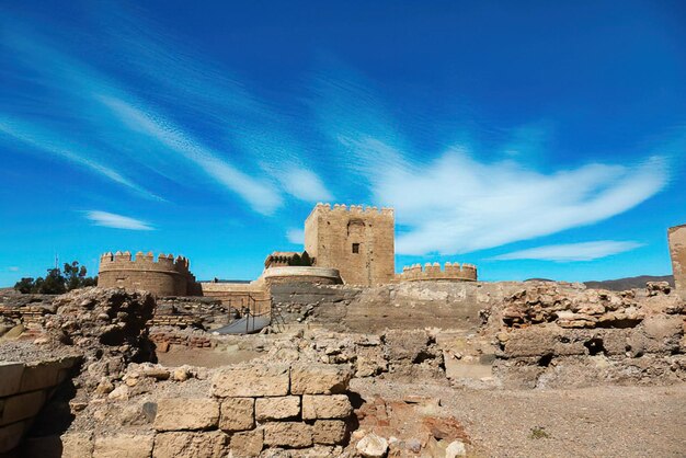 Photo the alcazaba of almeria