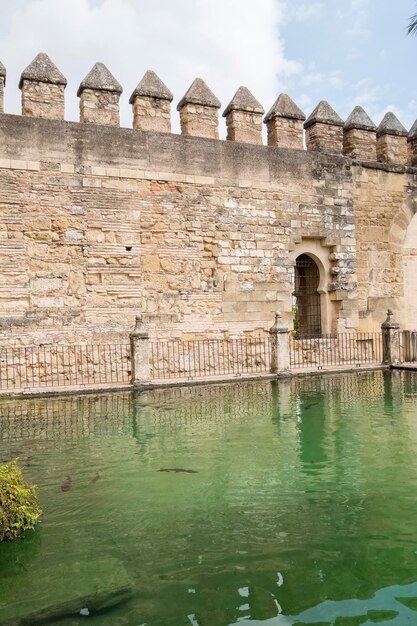 Alcazar de los Reyes Cristianos in Cordoba Spain