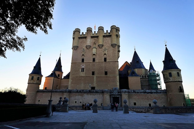 Alcazar de segovia medieval castle and national monument