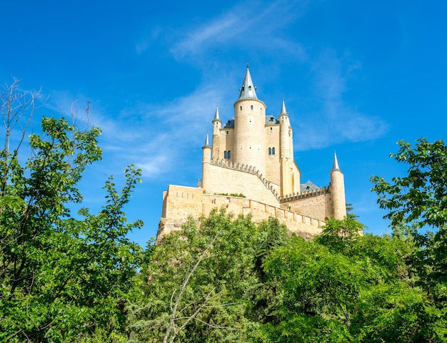 Alcazar van segovia spanje