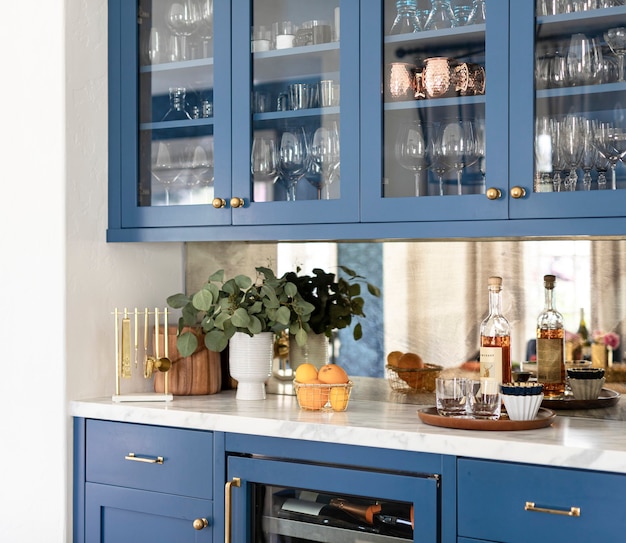 Alcohol chiller under the cabinet