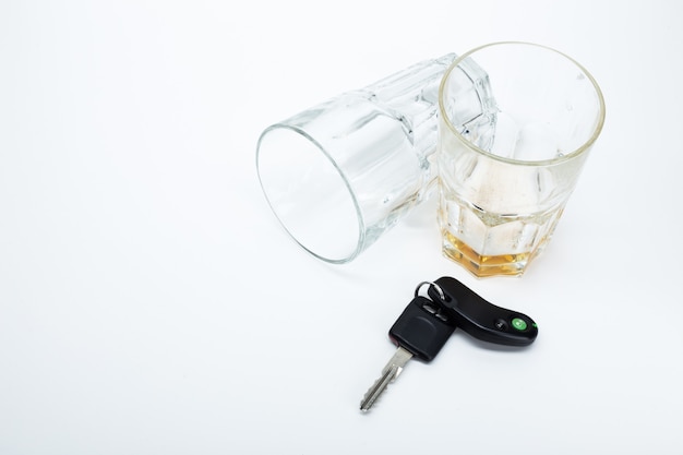 Alcohol en autosleutels