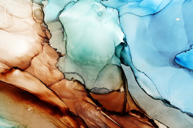 Alcohol ink abstract background