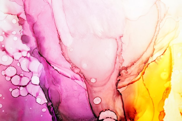 Alcohol ink abstract background