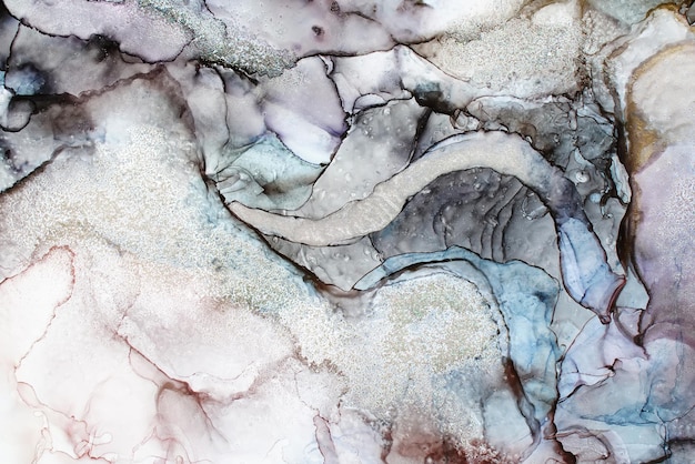 Alcohol ink abstract texture