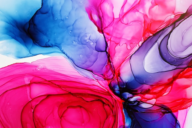 Alcohol ink abstract texture