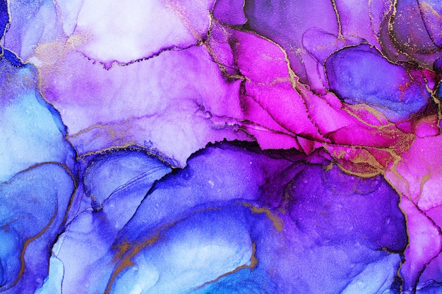 Alcohol ink abstract texture