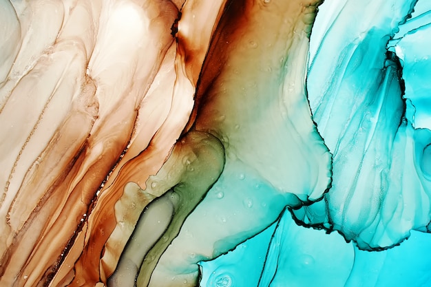 Alcohol ink abstract texture