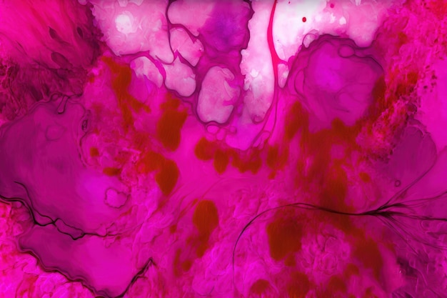 Alcohol ink Background trendy color viva magenta