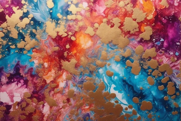 Alcohol Ink Texture Background Alcohol Texture Alcohol Ink Texture Alcohol Background Abstract Alcohol Ink Fluid Art Painting Alcohol Ink Glitter Texture Ai Generative